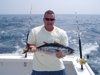 7-22 - George getting ready to release bluefin tuna.