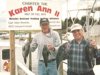 5-22 - Mike and Mike with some of their sea bass.