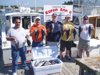 9-11 - The Dave Hagerty party with their box of sea bass.