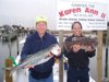 12-22 - John and Mike with 9 pound bluefish and 7 pound tog.