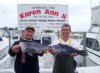 6-4 - Allen and Sam share biggest fish honors.